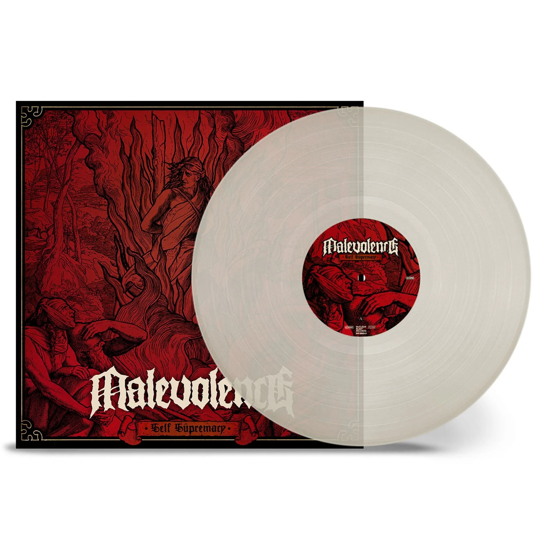 Malevolence - Self Supremacy (Transparent Vinyl) LP — Corambirra